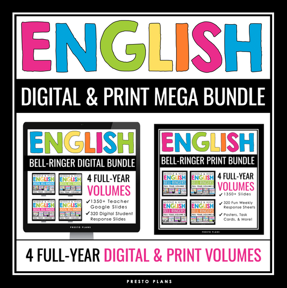 ENGLISH BELL RINGERS DIGITAL & PRINT BUNDLE - ALL VOLUMES