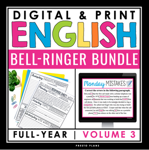 ENGLISH BELL RINGERS DIGITAL & PRINT BUNDLE VOLUME 3