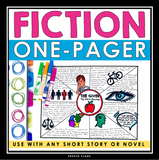 ONE PAGER FOR FICTION SHORT STORIES OR NOVELS