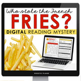 CLOSE READING DIGITAL INFERENCE MYSTERY: WHO'S BEEN EATING ALL THE FRIES AT THE FAST FOOD RESTAURANT?