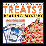 HALLOWEEN CLOSE READING INFERENCE MYSTERY: WHO STOLE ALL THE CANDY?