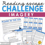 Imagery Presentation and Sensory Details Escape Room Close Reading Activity