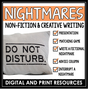 NIGHTMARE NON-FICTION CREATIVE WRITING | DIGITAL AND PRINT