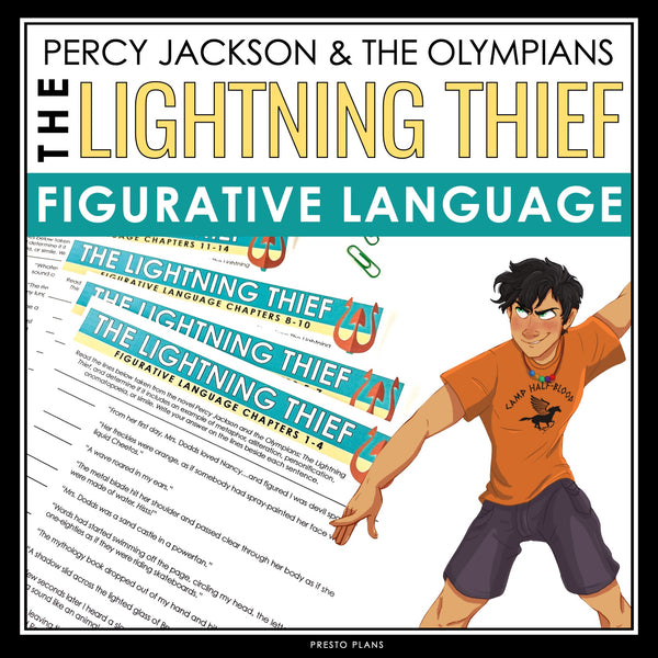 Percy Jackson and the Olympians The Lightning Thief Figurative Language