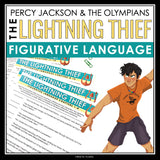 PERCY JACKSON AND THE OLYMPIANS THE LIGHTNING THIEF FIGURATIVE LANGUAGE