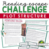 PLOT STRUCTURE ACTIVITY INTERACTIVE READING CHALLENGE ESCAPE