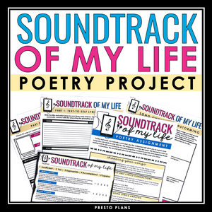Poetry Song Lyrics Assignment - Music Poetry Final Project Soundtrack Of My Life