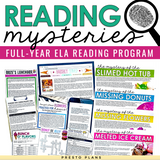 READING MYSTERIES FULL-YEAR ELA PROGRAM | PRINT