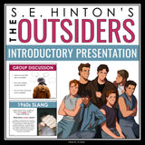 The Outsiders Introduction Presentation - Discussion, Hinton Biography, Context