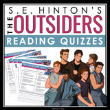 The Outsiders Quizzes - Multiple Choice and Quote Chapter Quizzes - Answer Key