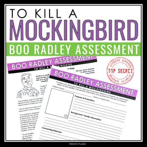 To Kill a Mockingbird Assignment - Boo Radley Psychiatric Assessment