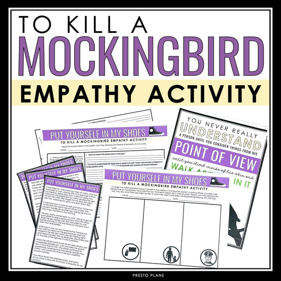 TO KILL A MOCKINGBIRD ACTIVITY: EMPATHY