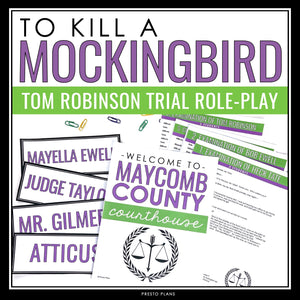 TO KILL A MOCKINGBIRD: TOM ROBINSON'S TRIAL ROLE PLAY