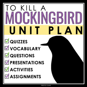 TO KILL A MOCKINGBIRD UNIT