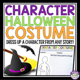 HALLOWEEN CHARACTER ASSIGNMENT: PUT A CHARACTER IN COSTUME