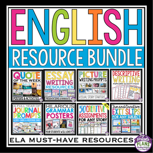 ENGLISH LANGUAGE ARTS RESOURCE BUNDLE