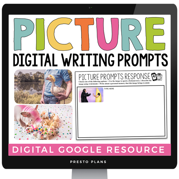 DIGITAL NARRATIVE WRITING PICTURE PROMPTS: VOLUME 2