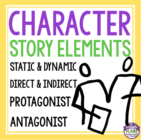 CHARACTER PRESENTATION & GRAPHIC ORGANIZERS