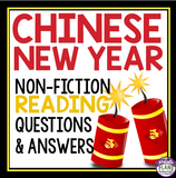 CHINESE NEW YEAR READING COMPREHENSION
