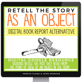 Point of View Writing Assignment - Novel Short Story Digital Book Report Project