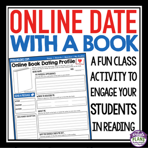 INDEPENDENT READING ACTIVITY: ONLINE DATE WITH A BOOK