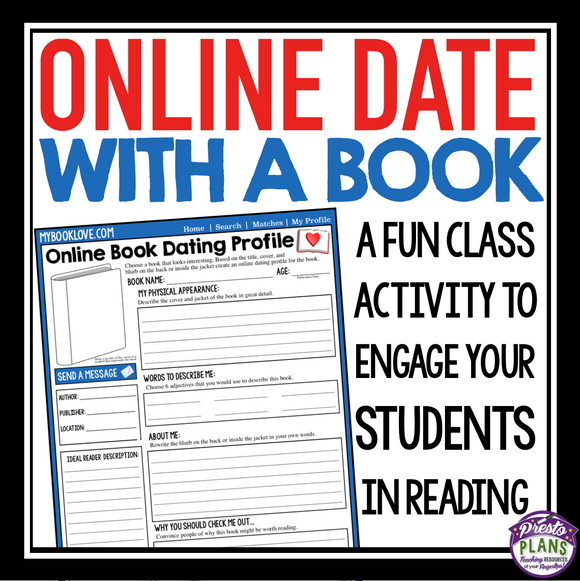 INDEPENDENT READING ACTIVITY: ONLINE DATE WITH A BOOK