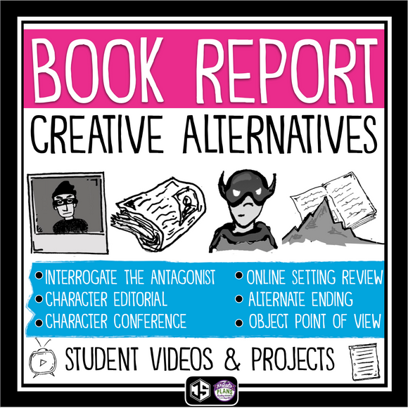 CREATIVE BOOK REPORT PROJECTS FOR ANY NOVEL OR SHORT STORY: VIDEO INTRODUCTIONS
