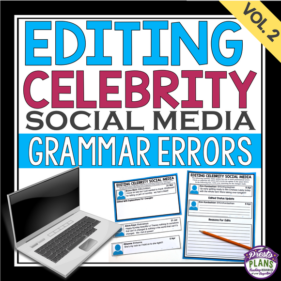 GRAMMAR: EDITING CELEBRITY SOCIAL MEDIA (VOL 2)