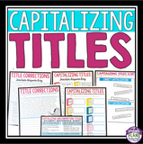 CAPITALIZING TITLES PRESENTATION & ASSIGNMENTS