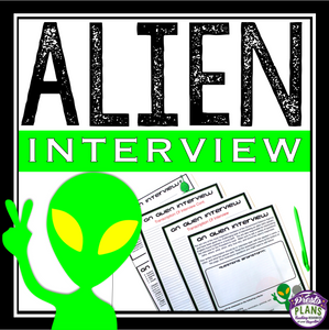 HALLOWEEN WRITING ACTIVITY: ALIEN INTERVIEW