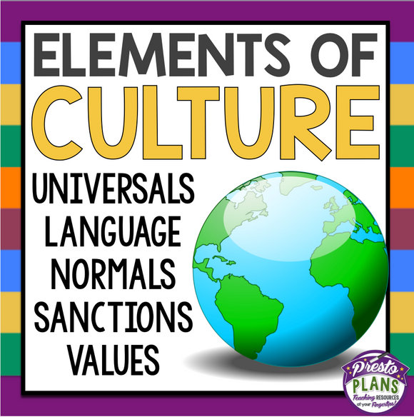 CULTURE ELEMENTS PRESENTATION