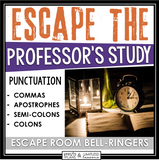 PUNCTUATION ESCAPE ROOM BELL RINGERS (COMMA, SEMI-COLON, APOSTROPHE, COLON)