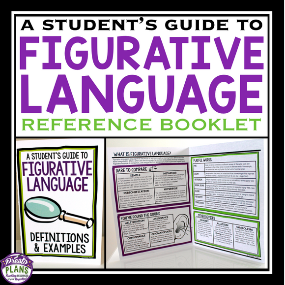 FIGURATIVE LANGUAGE STUDENT HANDBOOK