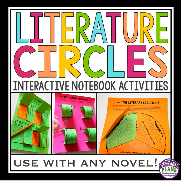 LITERATURE CIRCLE INTERACTIVE NOTEBOOK