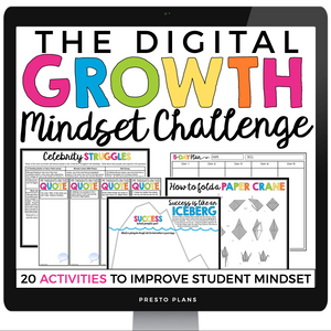 DIGITAL GROWTH MINDSET CHALLENGE ACTIVITIES