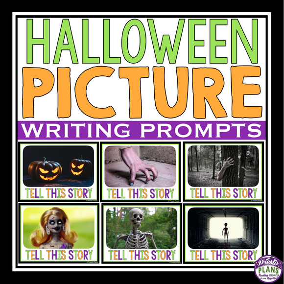 HALLOWEEN NARRATIVE WRITING PROMPTS PICTURES