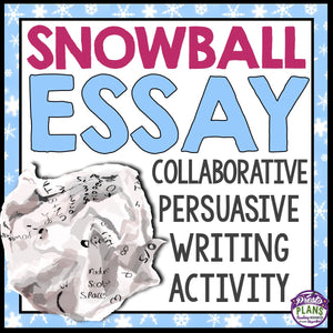 PERSUASIVE ESSAY WRITING: SNOWBALL COLLABORATIVE ACTIVITY