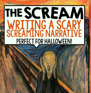 HALLOWEEN WRITING: THE SCREAM BY EDVARD MUNCH