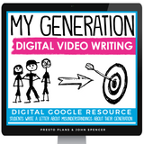 DIGITAL CREATIVE WRITING VIDEO ASSIGNMENT - MY GENERATION