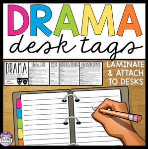 DRAMA DESK TAGS: STUDENT THEATER DRAMA REFERENCE