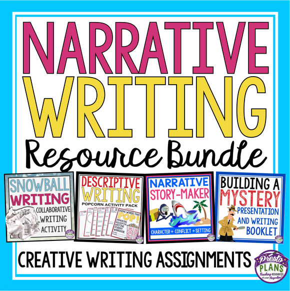 NARRATIVE CREATIVE WRITING ACTIVITIES & ASSIGNMENTS