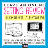 SETTING REVIEW: BOOK REPORT PROJECT FOR ANY NOVEL OR SHORT STORY