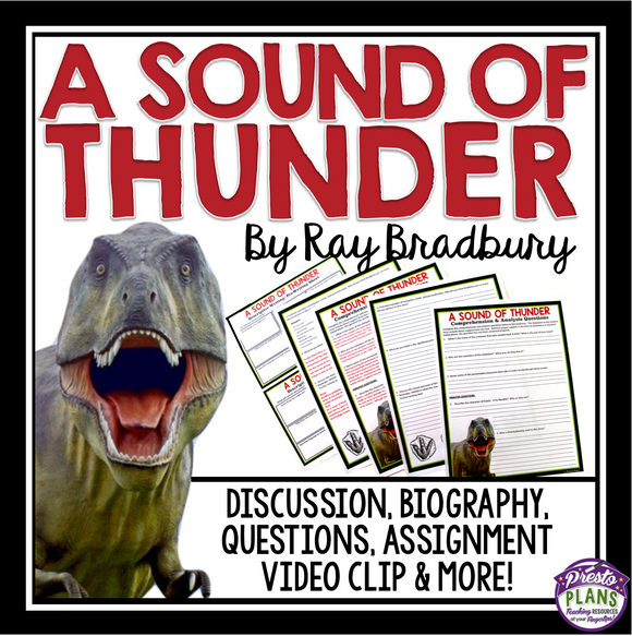 A SOUND OF THUNDER BY RAY BRADBURY