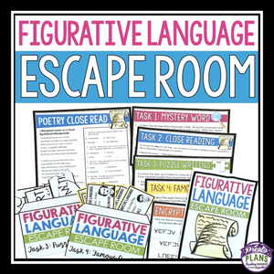 FIGURATIVE LANGUAGE ESCAPE ROOM ACTIVITY