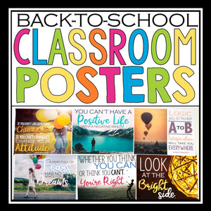BACK TO SCHOOL POSTERS: QUOTES