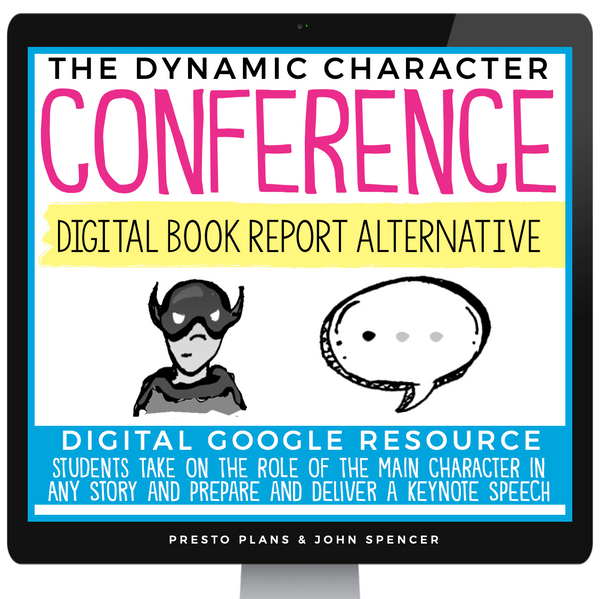 Dynamic Character Speech - Novel or Short Story Digital Book Report Project