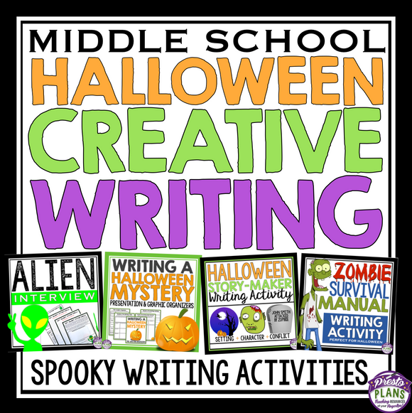 HALLOWEEN CREATIVE WRITING BUNDLE