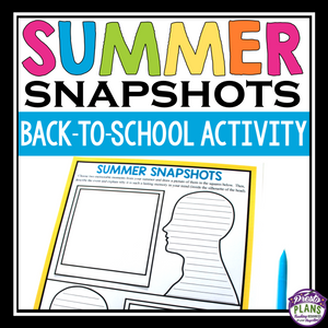 BACK TO SCHOOL GET TO KNOW ME ACTIVITY: SUMMER SNAPSHOTS