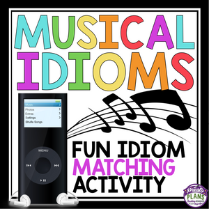 IDIOMS IN MUSIC: MATCHING ACTIVITY