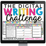 DIGITAL WRITING CHALLENGE ACTIVITIES